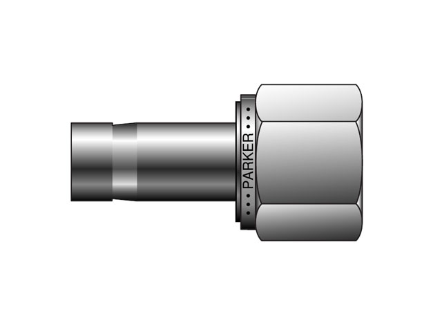 A-LOK Metric Tube Tube End NPT Female Adapter - M FA N